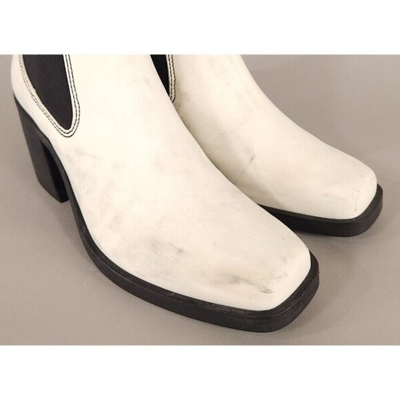 Rag & Bone Axis Boots Size 36 US 6 Womens Antique White Distressed $515 - Picture 6 of 14